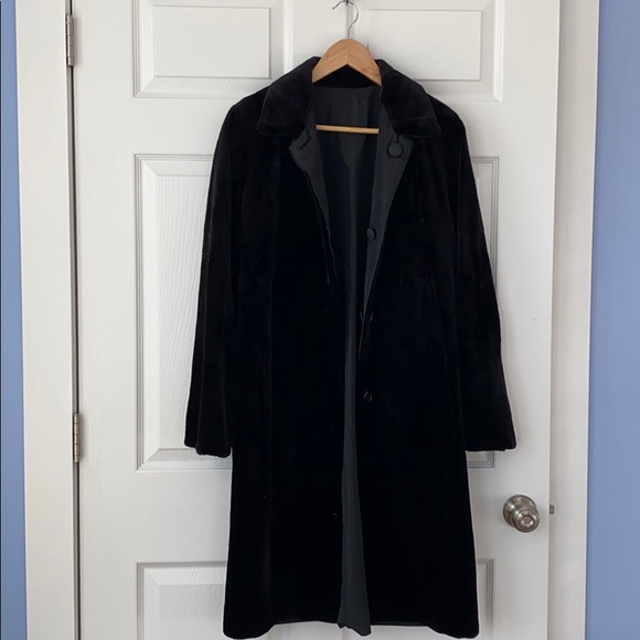 Neiman Marcus Faux Fur Reversible Coat - Picture 10 of 16